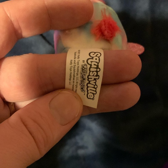 Percy pegacorn (red hair) squishville squishmallow NWT - Picture 3 of 3